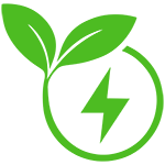 energy leaf icon