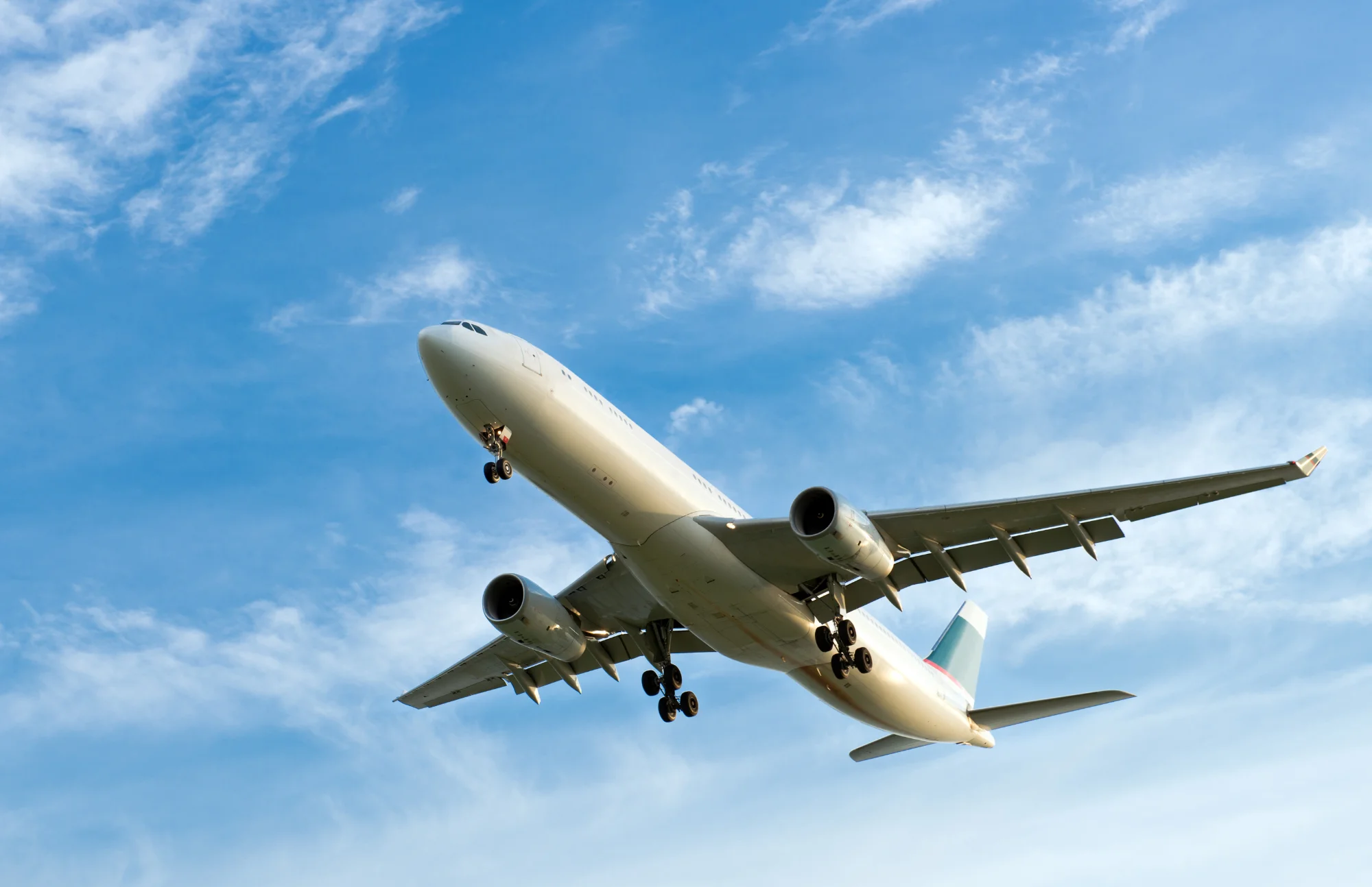 airplane in sky